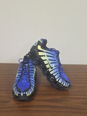 Nike Shox TL GS Lapis/Volt Ice Size Women's 7.5/Youth 6 IO4645-400 New